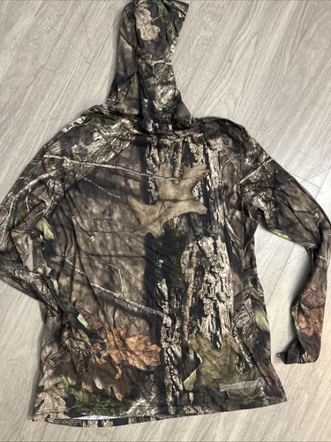 Browning A-TACS Men's Lightweight Hoodie Long Sleeve Med Hells Canyon Camo - Picture 5 of 6