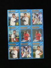 2026 Topps Heritage Drake Baldwin Chris Sale #209 Blue Sparkle REF Lot*9 QI95