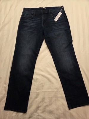 NWT Mens Hudson Byron Breakers dark wash Straight Jeans Size 36 MSRP $185