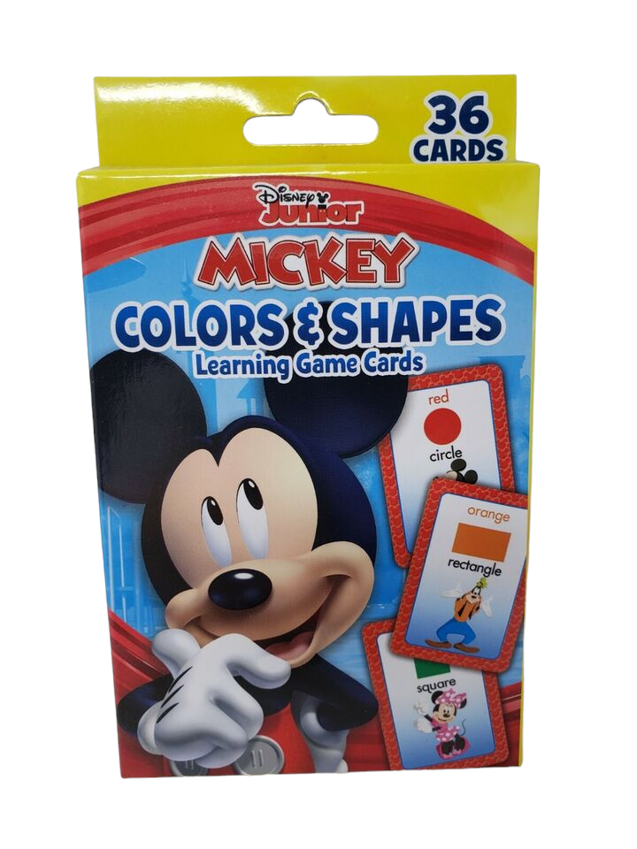 Bendon Disney Mickey Mouse Flash Cards - 36 Cards - New - Colors