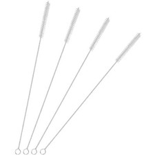 Drinking Straw Cleaning Brushes Set 17" Extra Long 1/2" Extra Wide Pipe Tube Cle