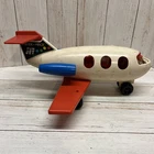 Vintage Fisher Price Little People FUN JET AIRPLANE 1970 183 Plane for Airport