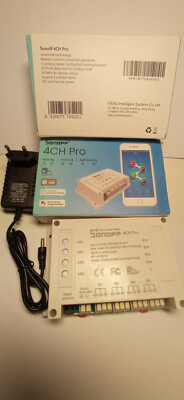 Sonoff 4CH Pro WiFi Smart Switch Fernbedienung mit Alexa & Google & Nest