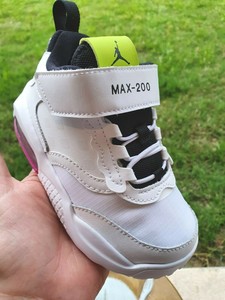 Jordan Max 200 Blanco/Fucsia/volt Nuevo 8C del niño | eBay