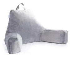 LINENSPA Reading Pillow with Shredded Memory Foam- Back Pillow for Sitting 