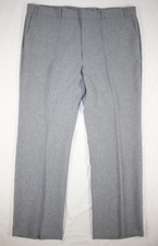 Vintage Levi's Pants Men's 42x32 Action Slacks Dacron Polyester 70s 80s 90s Gray