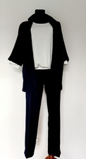 Damen Hosenanzug 2-Tlg. Marine in Gr. 34 Neu