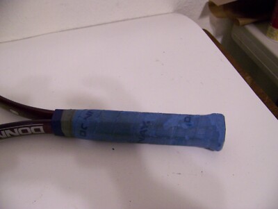Raquette de tennis Donnay APR Viper bleu et violet avec housse 4 1/2