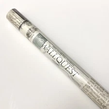 Wallquest TL41700 Vinyl Coated Wallpaper Wallcovering Cream Brown Beige Script