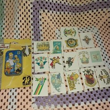The Simpson's 15 Temporary Tattoos In Tin 2009. Packaging Fell Apart