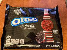 Oreo Coca-cola Sandwich Cookies, Limited Edition 10.68oz (1 Pack) Ships Now!