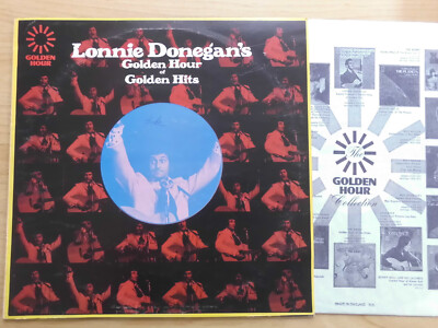 LONNIE DONEGAN LP: GOLDEN HOUR OF GOLDEN HITS (UK;Golden Hour   GH 514)