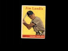 1958 Topps 108A Jim Landis POOR #D1,316019