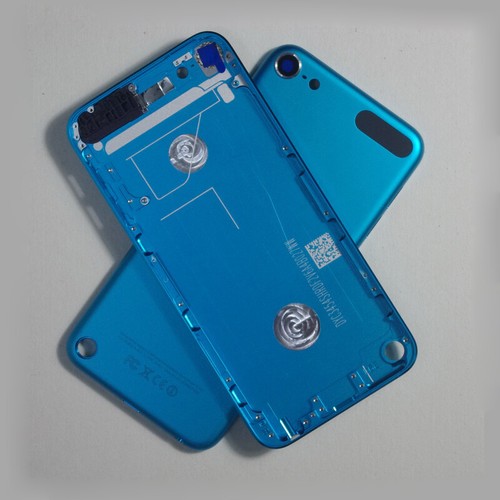 For iPod Touch 5th White Grey Red Pink Blue Yellow original back cover rear case - Picture 11 of 13