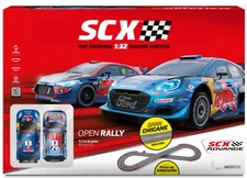 SCX 1/32 Scale Analog Open Rally race set - Ref: U10543X500 - New