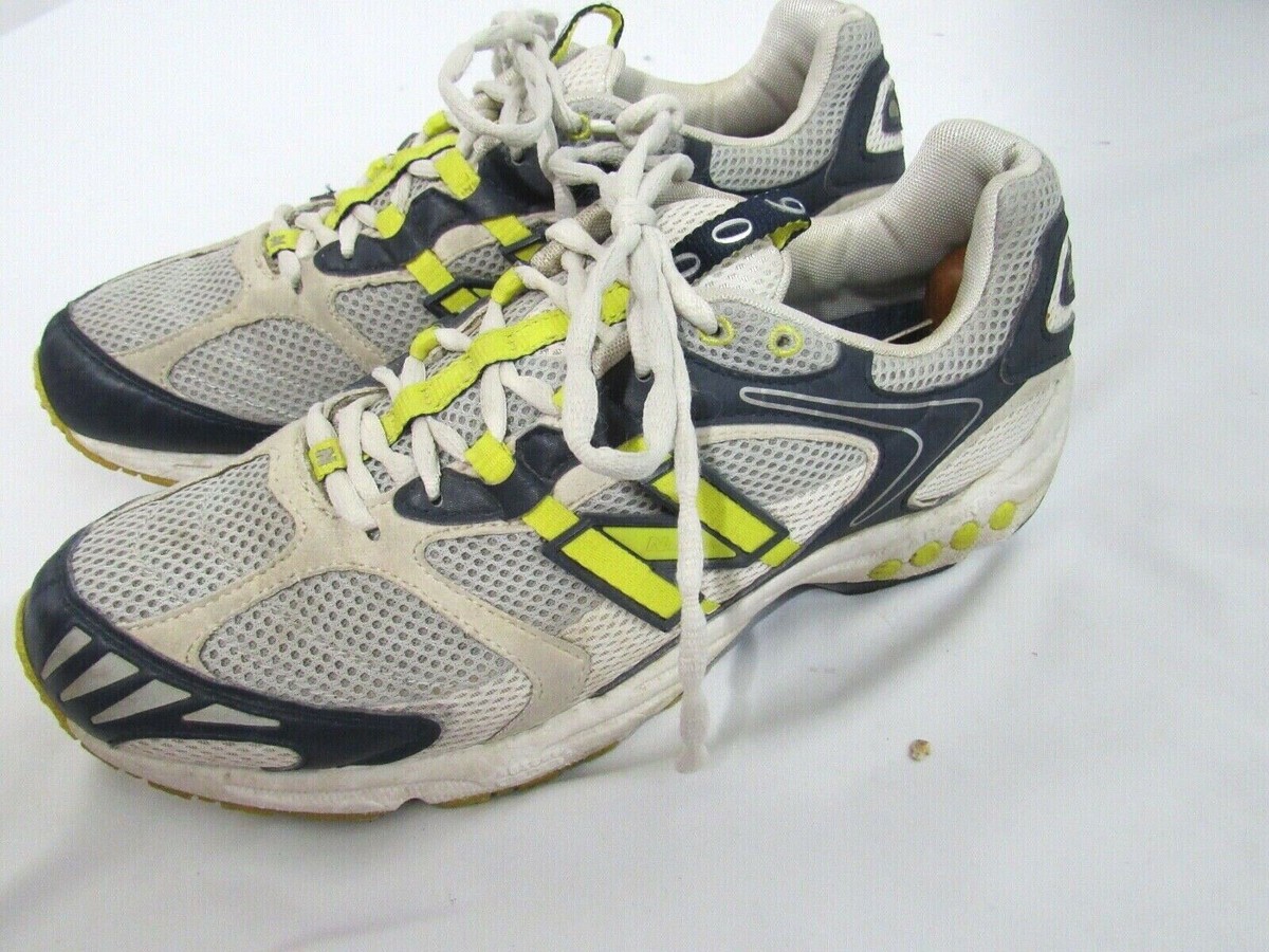 New Balance 900 Men's Running Shoe Gray Blue Yellow Sneaker 9D MSRP $150