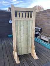 Hand Made 75mm Thick Heavy Dty Wooden Gardengates 900mm W X 1800mm H Devon Area
