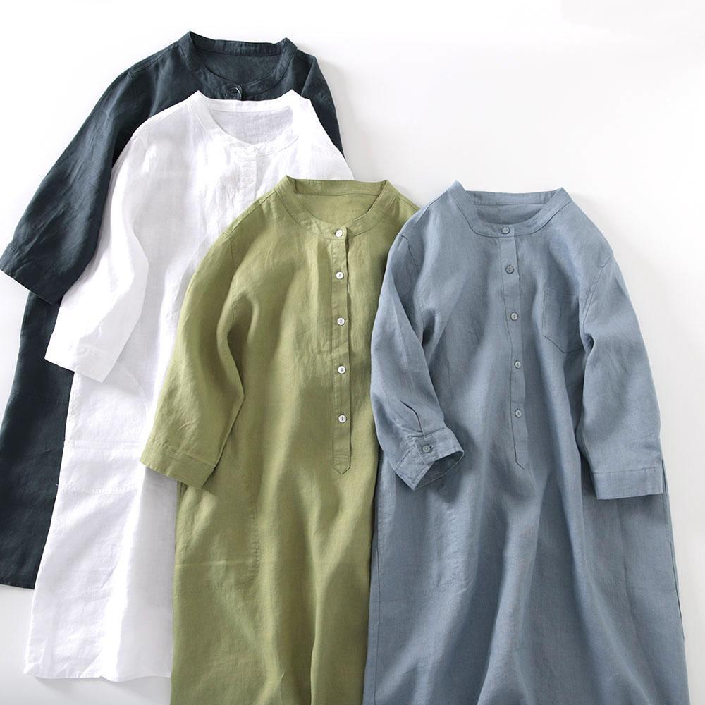japanese style linen dresses Wrap Dress Patterns Linen Dress Japanese Style Lulu Print Combi Wrap Maxi  Dress