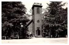 RPPC Little Brown Church in the Vale Nashua Iowa, Postcard #288