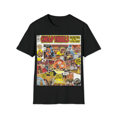 Ultra Cotton T Shirt. Janis Joplin. Cheap Thrill