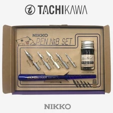 TACHIKAWA NIKKO Comic Pen Nib Starter Set Made in Japan
