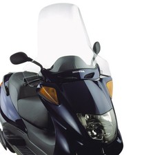 GIVI Parabrezza Trasparente 60 x 74,4 per Honda Pantheon 125-150 1998 -2002