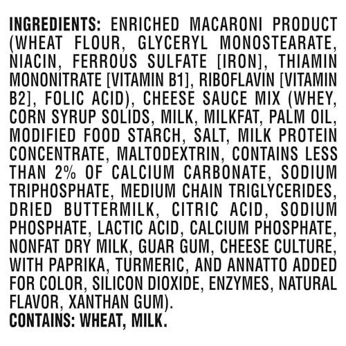 Kraft Easy Mac Original Mac & Cheese Macaroni and Cheese Dinner 6 ct Packet