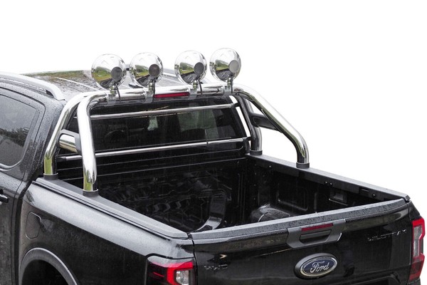 ÜBerrollbüGel + Ladekantenschienen Passend FüR Ford Ranger T9 Wildtrak (2023-)-image