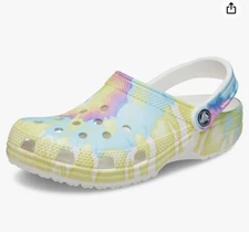 Women’s Tye Dye Crocs Size 11