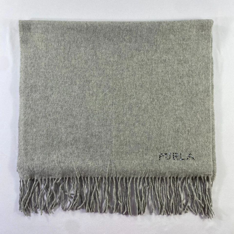 Furla Bufanda Silenciador Invierno Cuello Bufanda Cachemira Bufandas Foto 2 de 4
