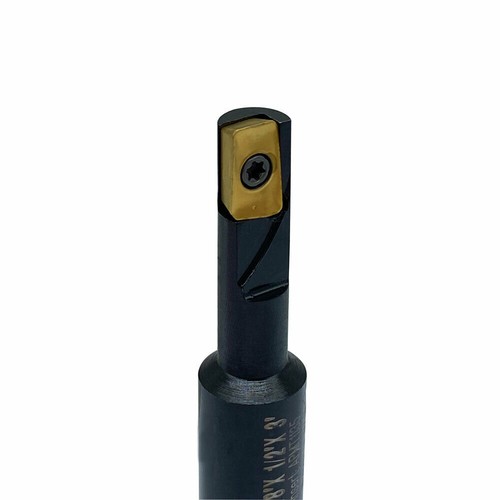 3/8" ×1/2"× 3" + 10pcs APMT1135PDER Square Shoulder Indexable End Milling holder - Foto 3 di 7