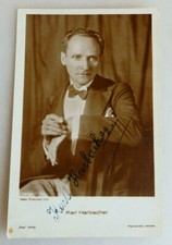 Autograf Karla Harbachera austriacko-niemiecki aktor (74602)
