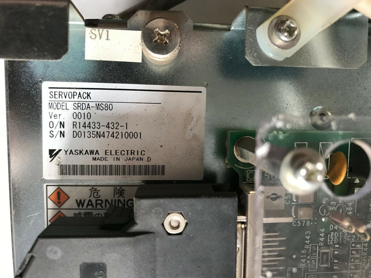 YASKAWA JZRCR-YSV05-41,SRDA-MS80,SRDA-EAXB01A,SRDA-EAXA01A YASKAWA JZRCR-YSV05-41,SRDA-MS80,SRDA-EAXB01A,SRDA-EAXA01A