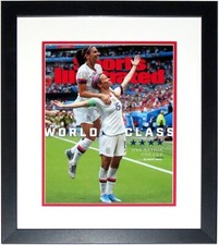 Alex Morgan & Megan Rapinoe 2019 World Cup SI 11x14 Photo Professionally Framed