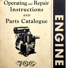 Clinton Engine 700 Series Operating & Repair Instructions & Parts Catalog (J19)