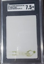 Nikola Jokic RC 1/1 Yellow Printing Plate 2015-2016 Immaculate 2017 SGC 7.5