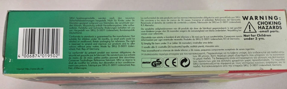 SIKU FARMER SERIES 1950 SCHEIBENEGGE DISC HARROW BOXED - Image 4 of 4