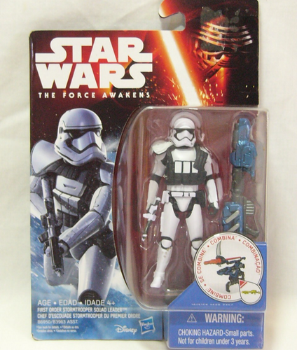 Star Wars First Order Stormtrooper Squad Leader Force Awakens 2015 Hasbro