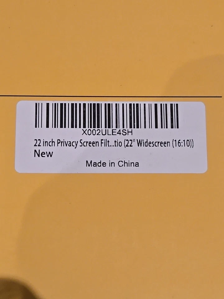 22 Inch Privacy Screen Filter 16:10 Ratio - Image 2 of 3
