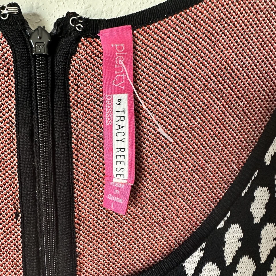 Vestido Suéter Estampado Mixto Estampado Plenty By Tracey Reese Felicity Talla L B-8 Foto 3 de 4