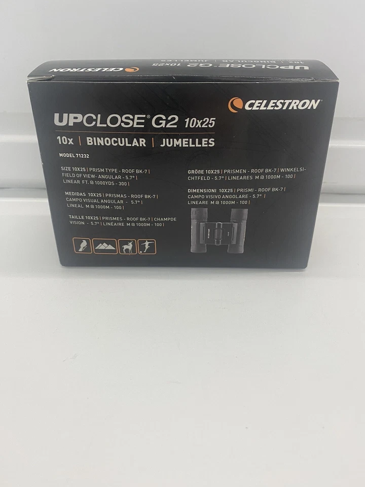 Celestron Upclose G2 10 X 25 Binocular Model 71232 - Image 3 of 4