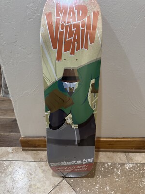 MF DOOM Madvillain Skateboard Deck SEALED GasDrawls Madlib