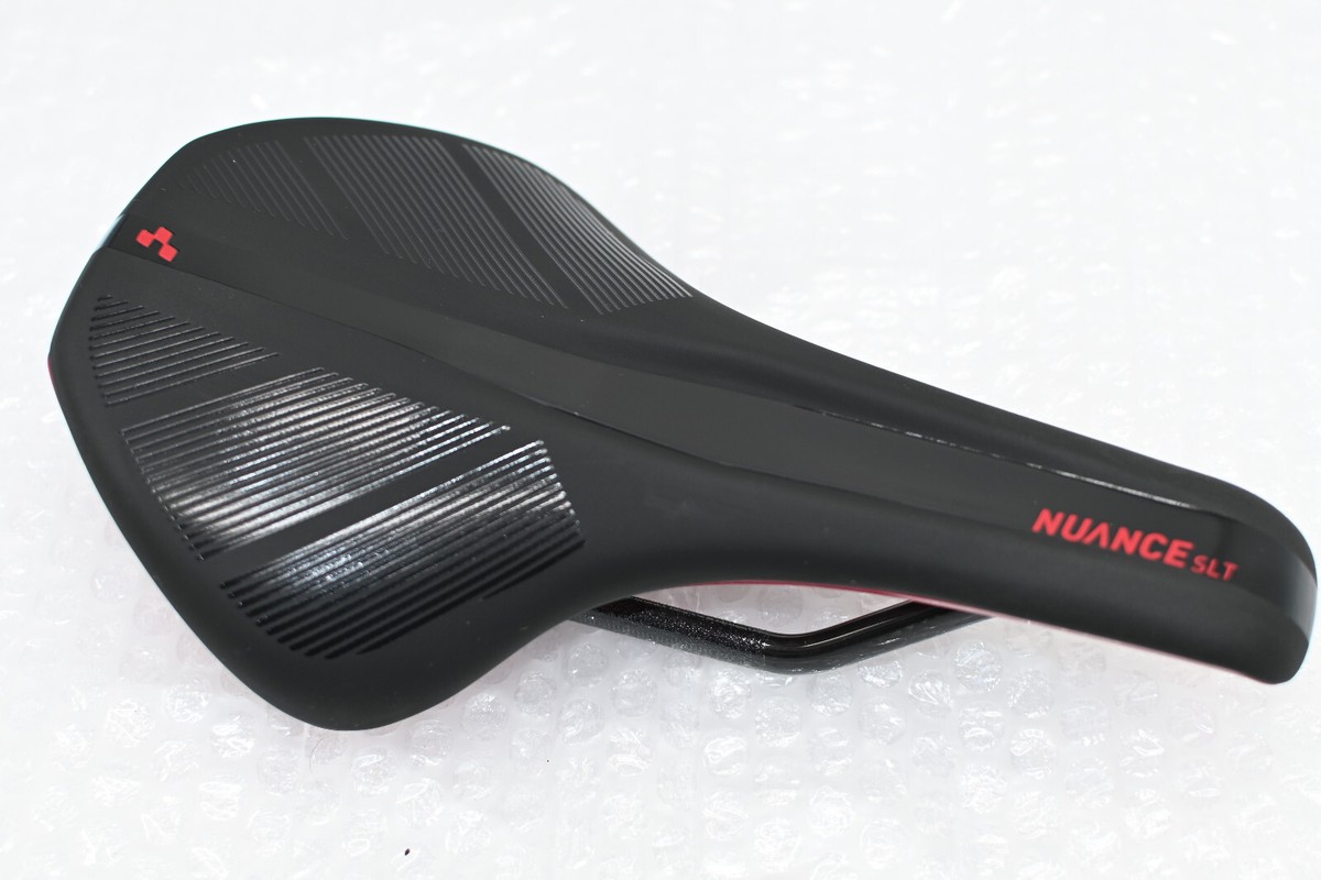 Sillín de Bicicleta Cube Natural Ajuste Nuance MTB Slt Black Rojo