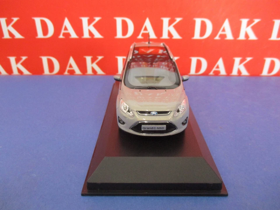 Die cast 1/43 Modellino Auto Ford Grand C-Max Grey 2010 by Minichamps - Immagine 3 di 4