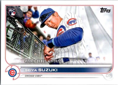 Seiya Suzuki Rookie Debut Card RC 2022 Topps Update Flagship