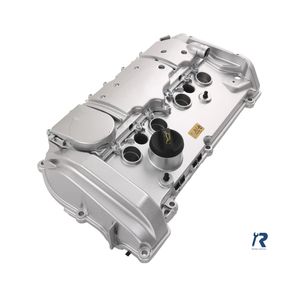 Cubierta de válvula de aluminio con junta + tapa de aceite 11127646552 para Mini Cooper S 2011-2016 Foto 4 de 4