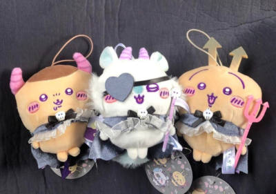 もにまるず AYAMO DEVIL moni moni ANIMALS Chiikawa Usagi Momonga Kurimanju Angel Devil Tenshi Akuma Plush