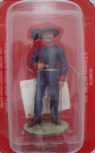 Figurine Del Prado Cosaque Régiment De Platov Russie 1812 - Plomb - Très Bon État - N°2 - Collection