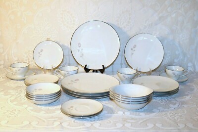Noritake PASADENA 6311 Made in Japan 28 Piece Set 7 Pc Place Set