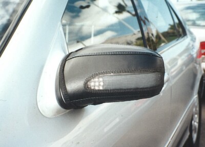 Colgan Car Mirror Covers Bra Fits Mercedes Benz S500 & S430 2000-2003 W/Signal